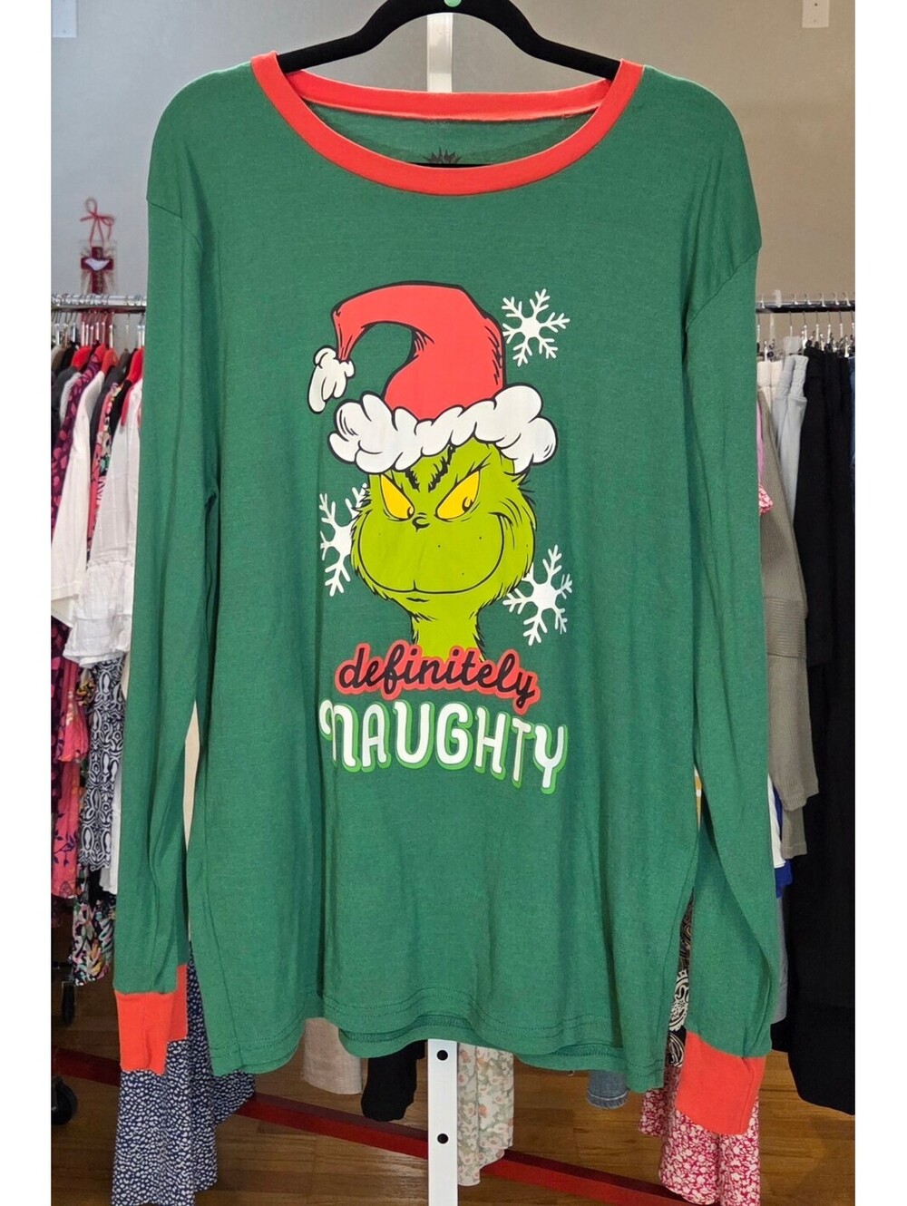 Grinch Night Shirt - Picture 2 of 5